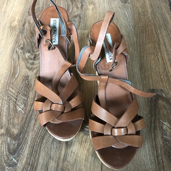 Steve Madden ‘Quinne’ cork wedge - size 10 - Picture 2 of 5